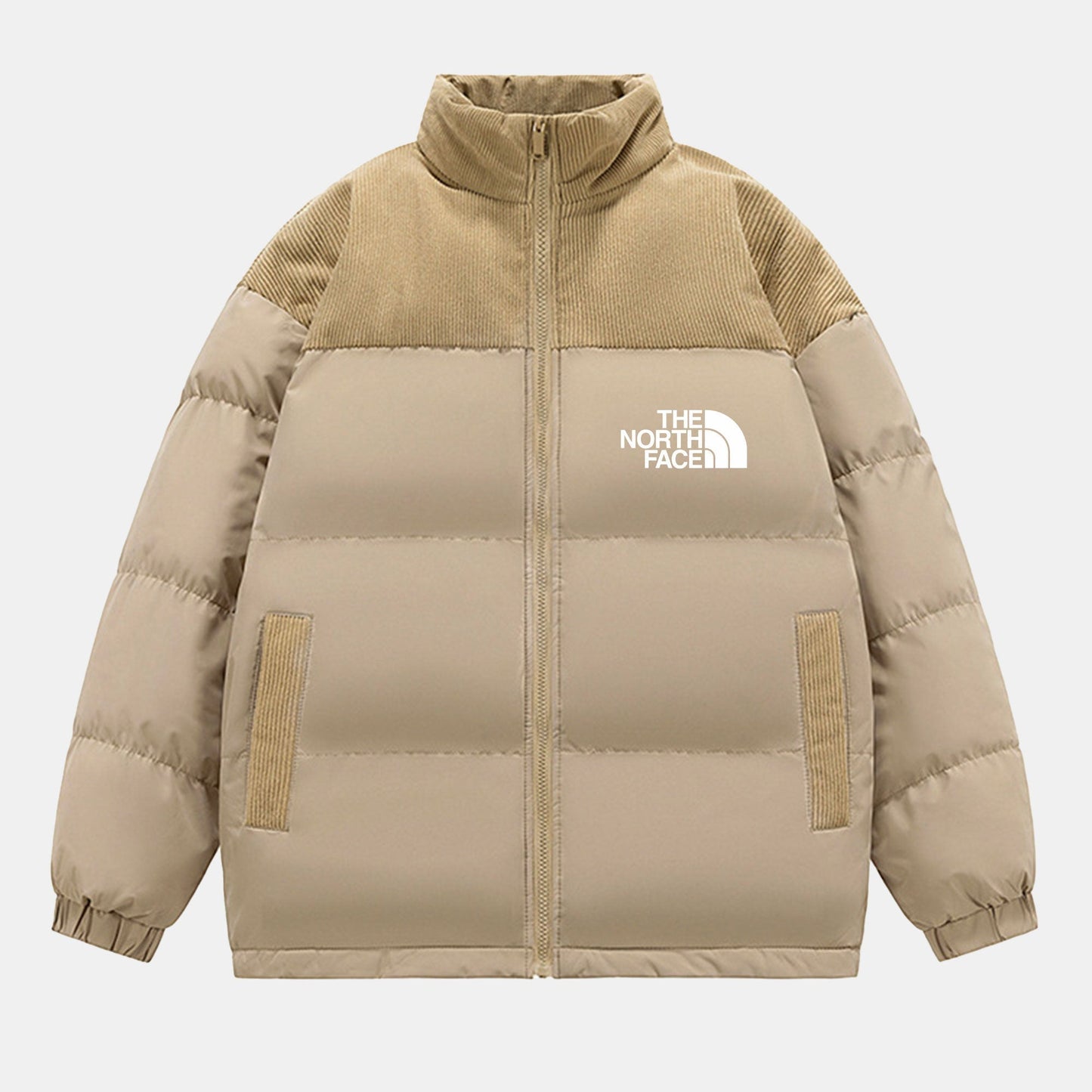 TNF Nuptse Insulated Down Puffer Jacket Beige / S TNF Nuptse Insulated Down Puffer Jacket