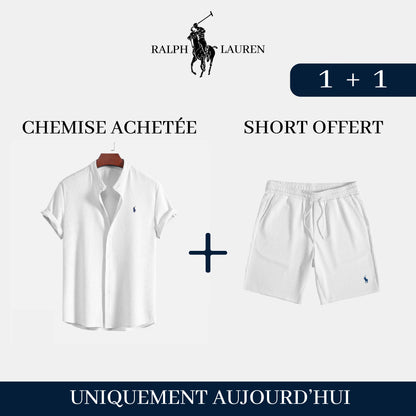 RL Exclusive Pack: Elegant Shirt + Free Shorts