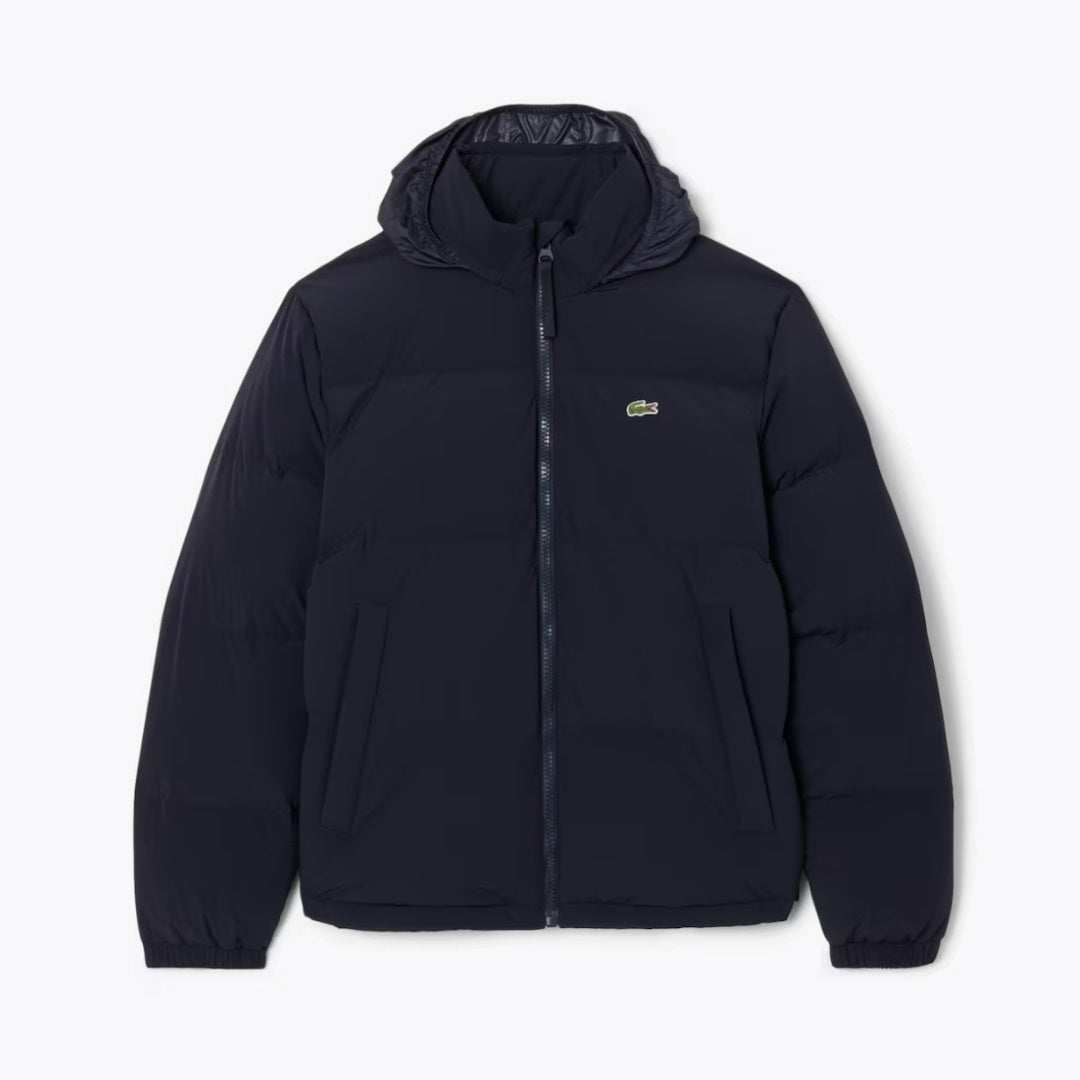 LC Water-Repellent Hooded Down Jacket