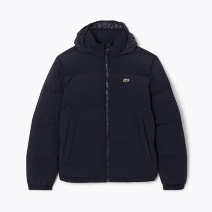 LC Water-Repellent Hooded Down Jacket