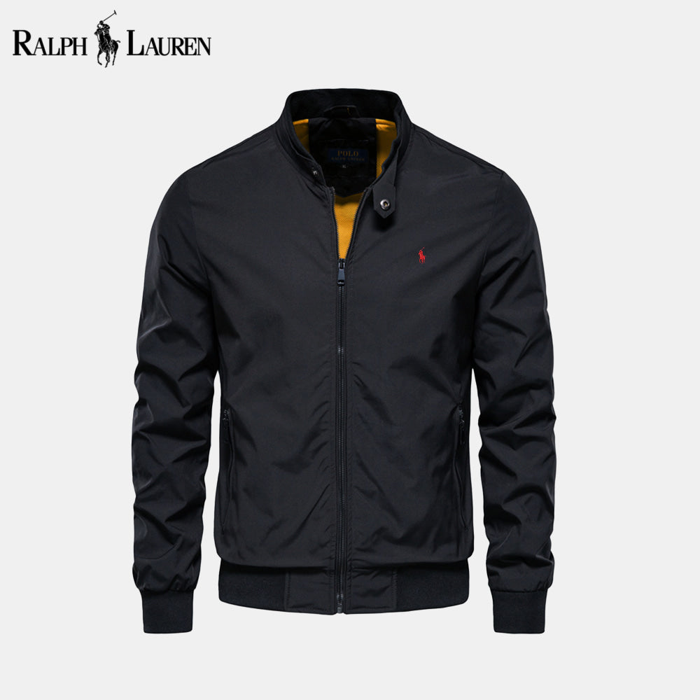 RL Bomber Classic Bomber Jacket Black / S RL Bomber Classic Bomber Jacket