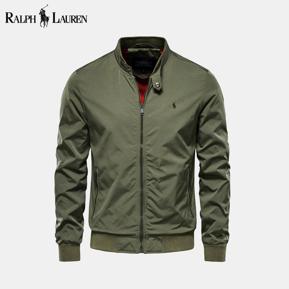 RL Bomber Classic Bomber Jacket Khaki Green / S RL Bomber Classic Bomber Jacket