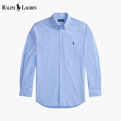 RL Classic Fit Stretch Poplin Shirt Blue / S RL Classic Fit Stretch Poplin Shirt