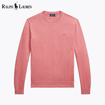 RL Cotton-Cashmere Crewneck Jumper Strawberry Gelato / S RL Cotton-Cashmere Crewneck Jumper