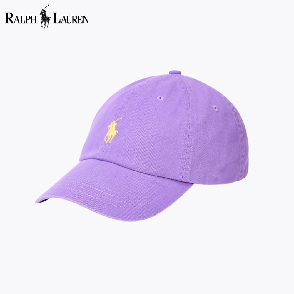 RL Cotton Chino Ball Cap Violet RL Cotton Chino Ball Cap