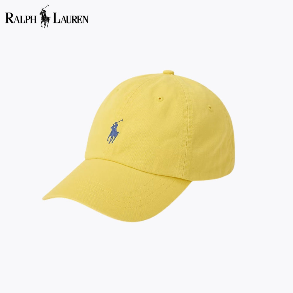 RL Cotton Chino Ball Cap Yellow RL Cotton Chino Ball Cap