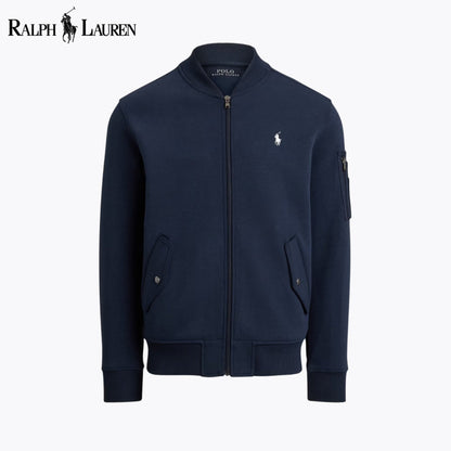 RL Double-Knit Bomber Jacket College Navy / S RL Double-Knit Bomber Jacket