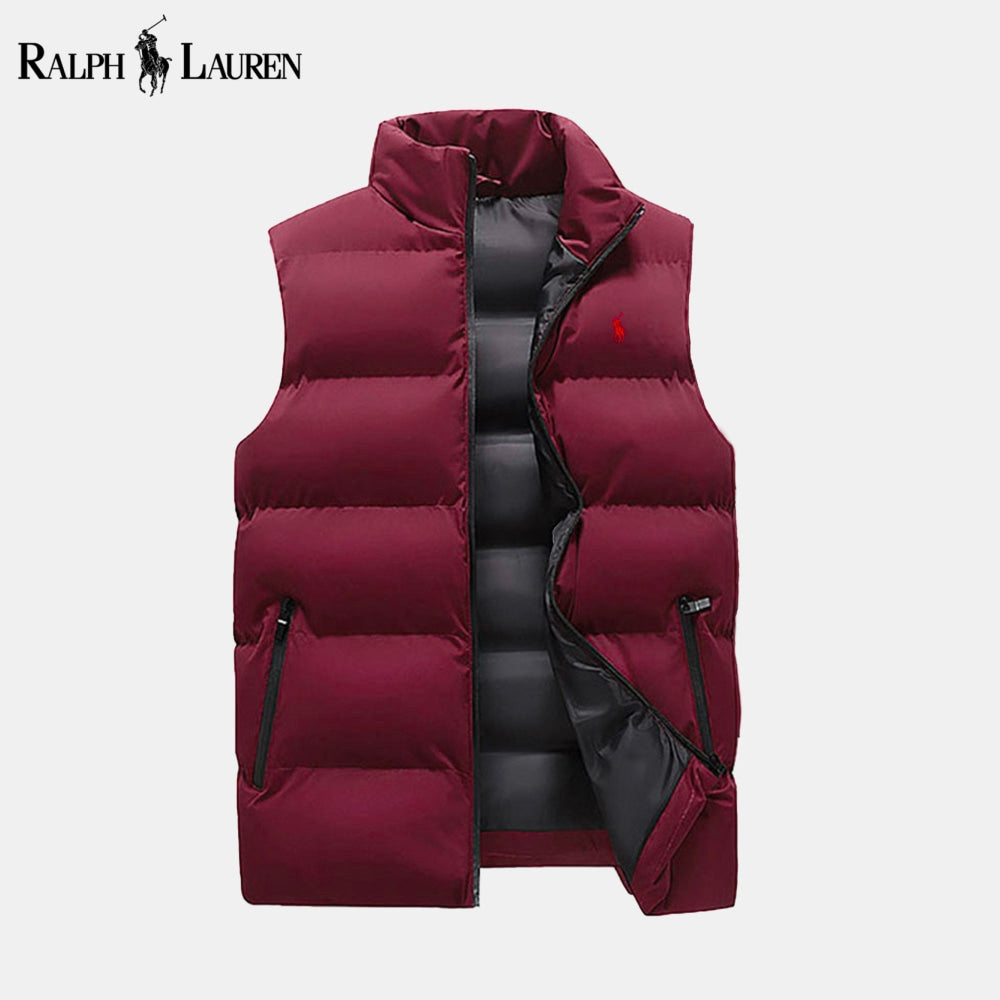 RL Insulated Down Puffer Waistcoat Military Red / S RL Insulated Down Puffer Jacket
