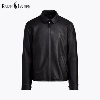RL Leather Jacket Black / S RL The Bedford Twill Jacket
