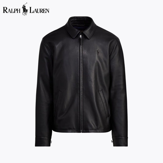 RL Leather Jacket Black / S RL The Bedford Twill Jacket