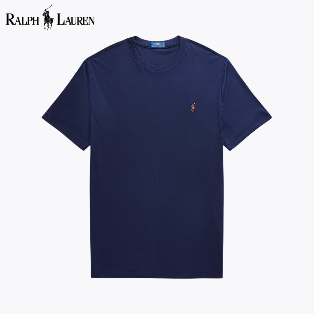 RL Soft Cotton Crewneck T-Shirt Blue Navy / S RL Soft Cotton Crewneck T-Shirt