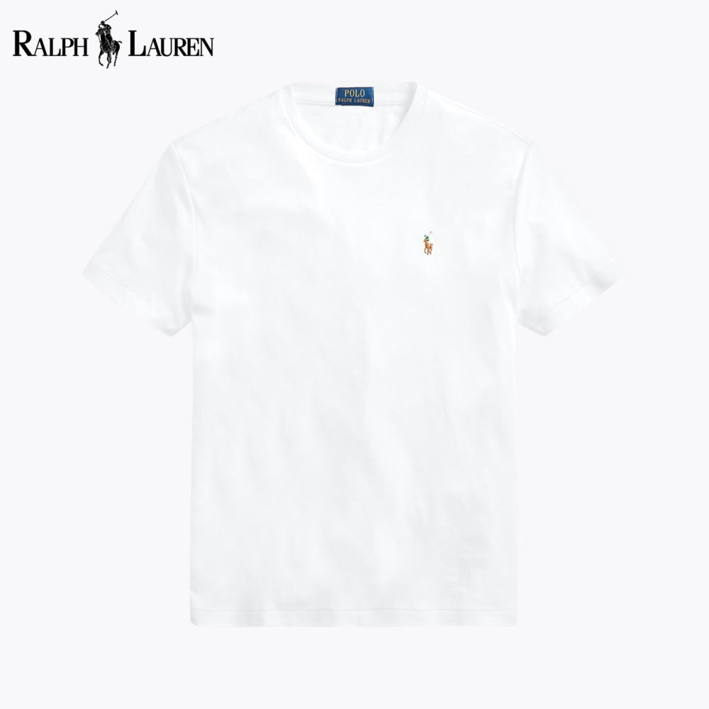 RL Soft Cotton Crewneck T-Shirt White / S RL Soft Cotton Crewneck T-Shirt