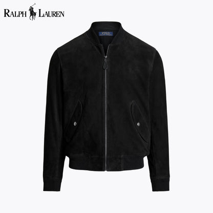 RL Suede Bomber Jacket Collection Navy / S RL Suede Bomber Jacket