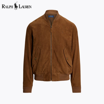 RL Suede Bomber Jacket Country Brown / S RL Suede Bomber Jacket