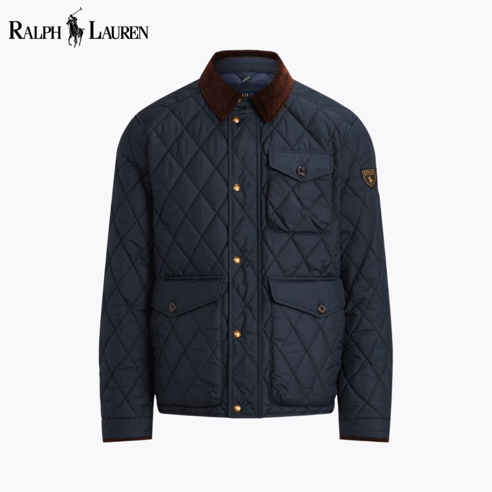 RL The Beaton Quilted Jacket Blue Navy / S RL The Beaton Quilted Jacket