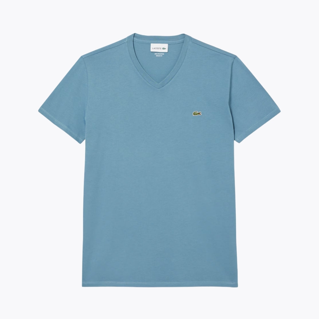 LC Lightweight Cotton Pima V Neck T-shirt