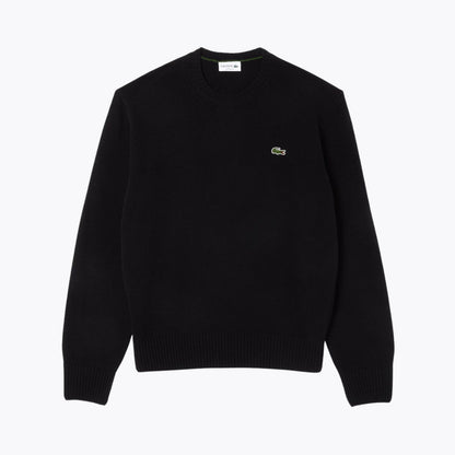 LC Carded Wool Crew Neck Sweater