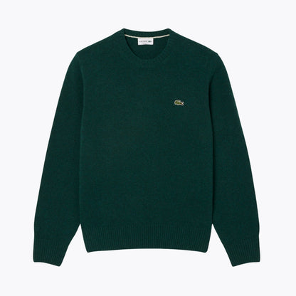 LC Carded Wool Crew Neck Sweater