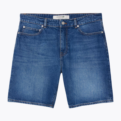 LC Straight Fit Denim Bermuda Shorts